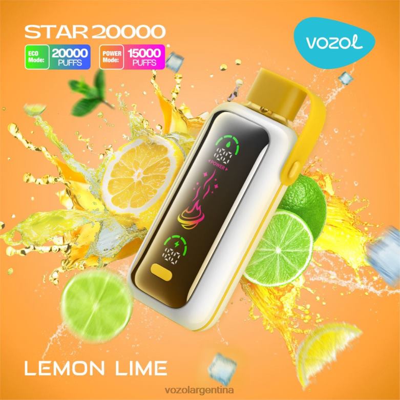 VOZOL STAR 20000 BP26X11 lima limon Vozol Vape Precio