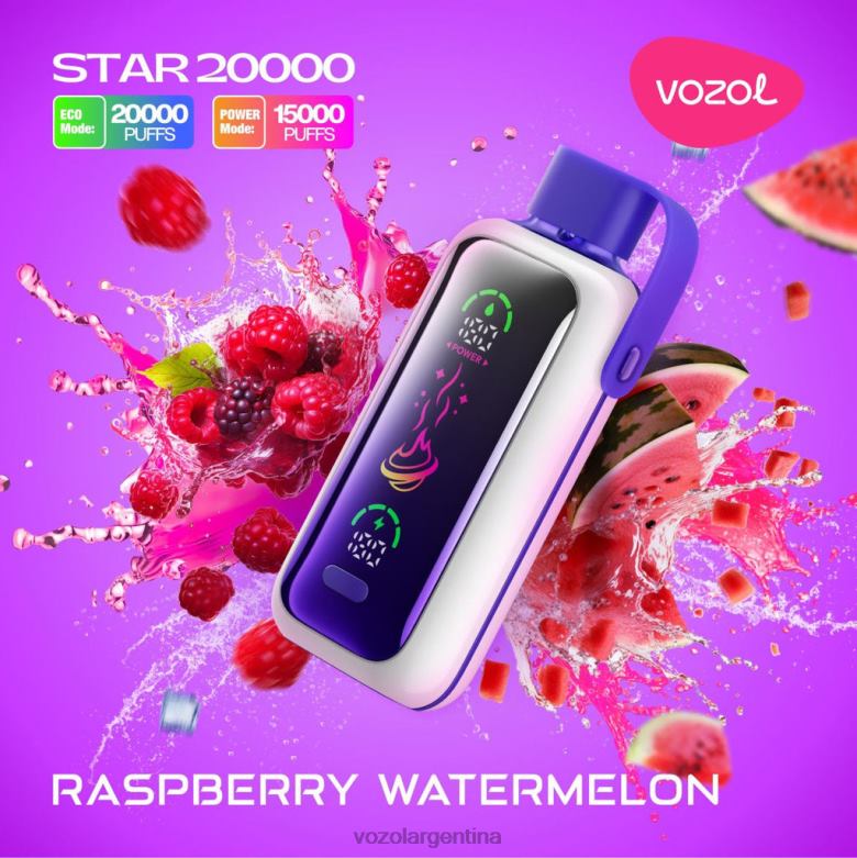 VOZOL STAR 20000 BP26X19 sandía frambuesa Vozol Vape Sale