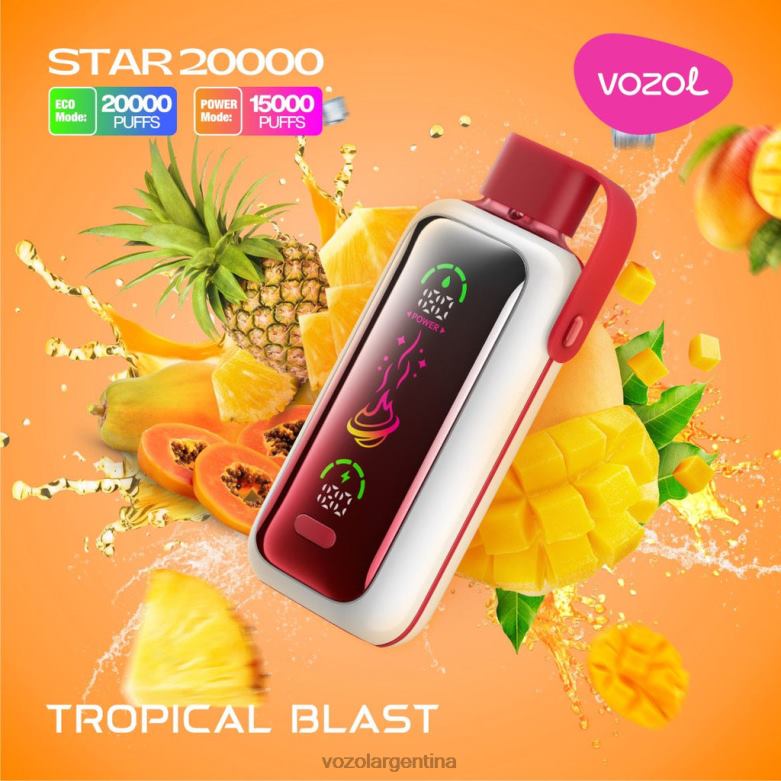 VOZOL STAR 20000 BP26X2 explosión tropical Vozol Argentina