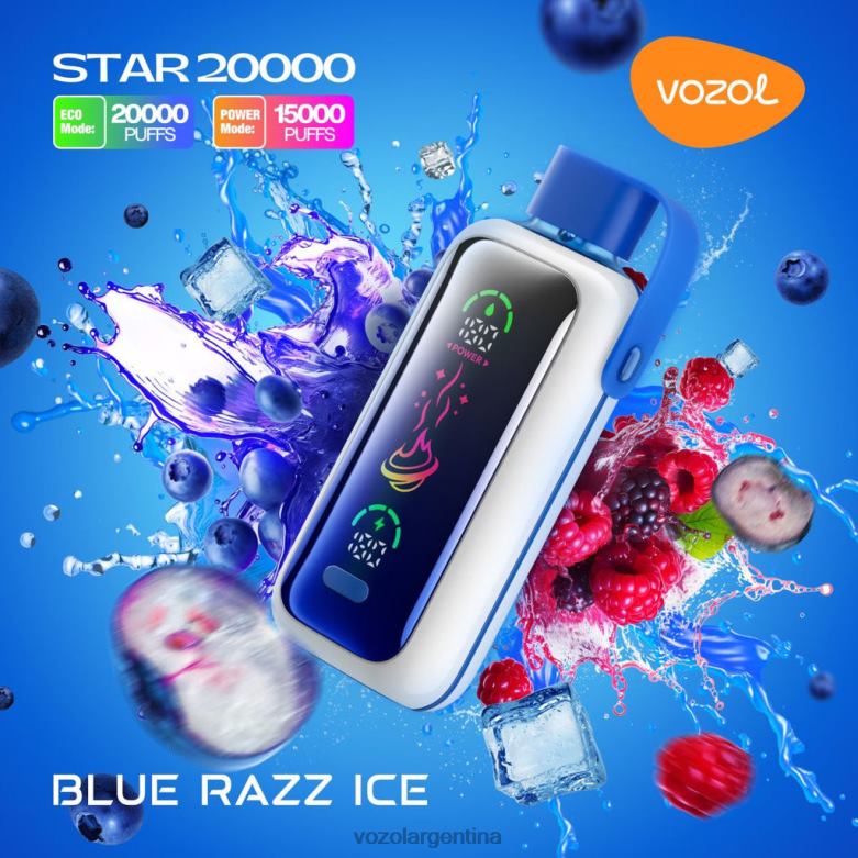 VOZOL STAR 20000 BP26X4 hielo azul Vozol Vape Precio