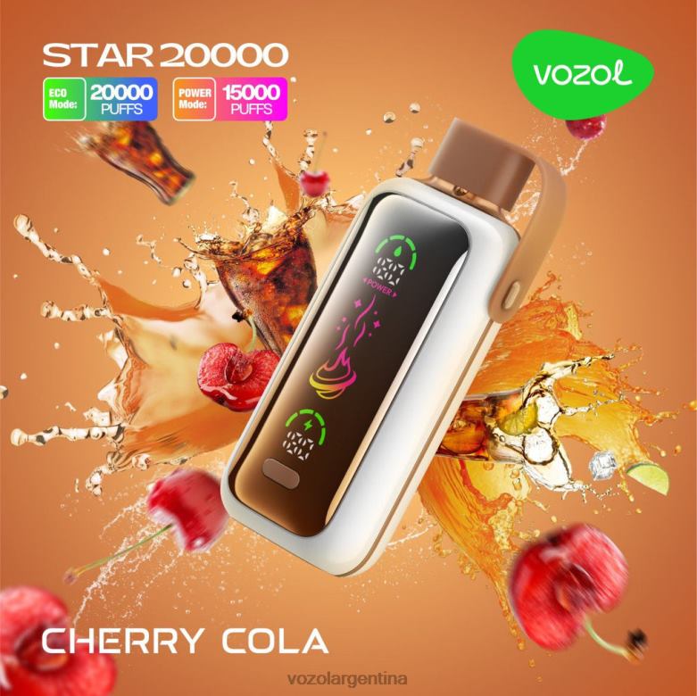 VOZOL STAR 20000 BP26X6 cola de cereza Vozol Review