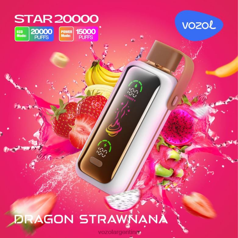 VOZOL STAR 20000 BP26X8 dragón pajanana Vozol Vape Argentina