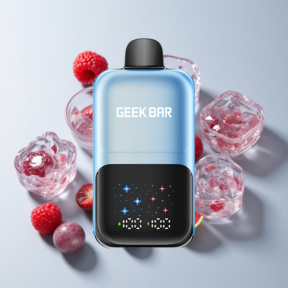 GEEK BAR 2GO 50000 Puffs Arándano Frambuesa Hielo 20ml Recargable