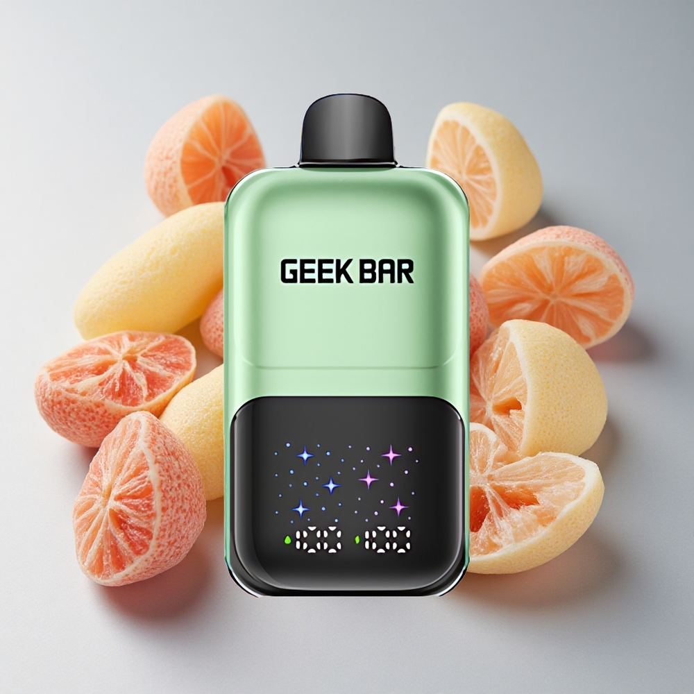 GEEK BAR 2GO 50000 Puffs Dulces Ácidos y Frutas Ácidas Pantalla Interactiva