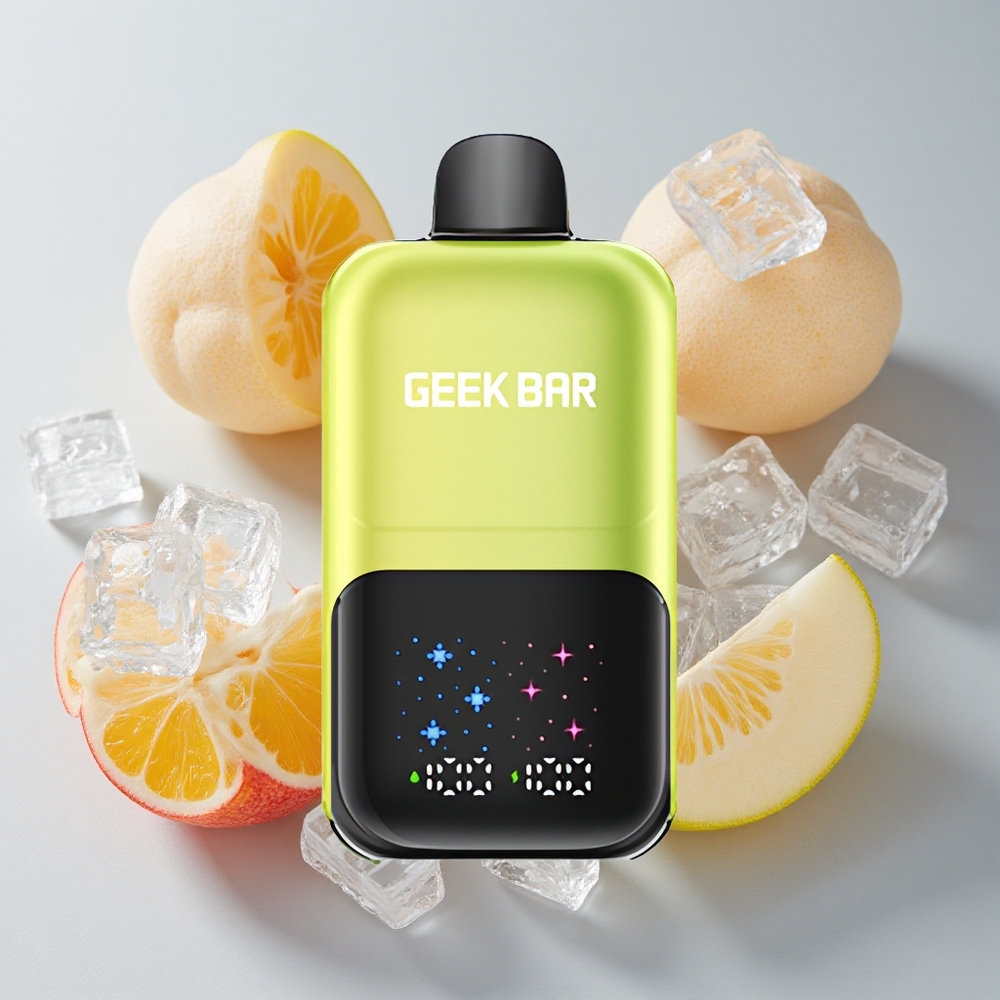 GEEK BAR 2GO 50000 Puffs Manzana Ácida Helada Pantalla Interactiva