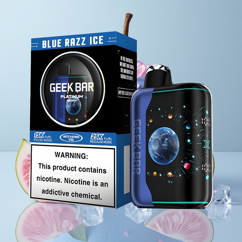 GEEK BAR Platinum Edition 25000 Puffs Arándano Azul Hielo 20mL