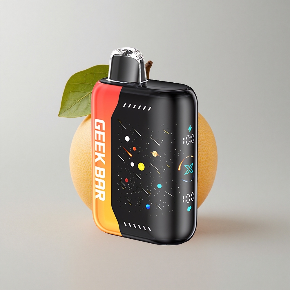 GEEK BAR Pulse X 42K Puffs Edición Meteor Naranja Dragón Pantalla Curva 3D