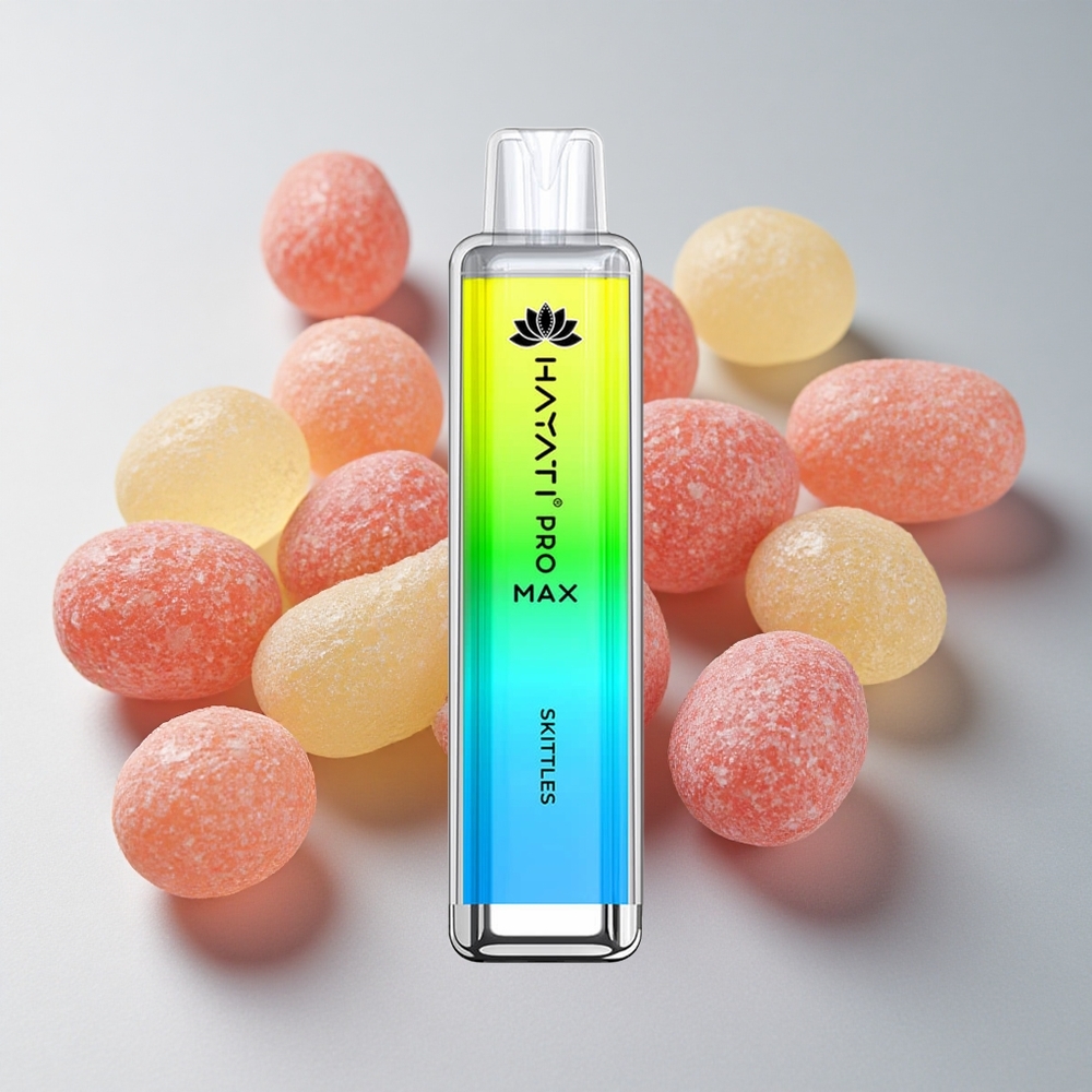 Hayati Pro Max 4000 Puffs Vape Skittles Recargable 1400mAh