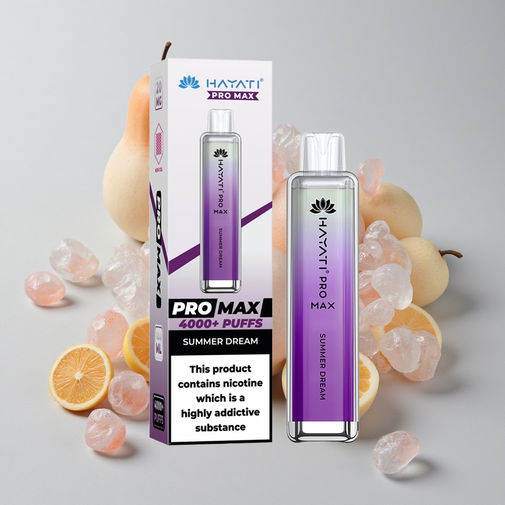 Hayati Pro Max 4000 Puffs Vape Sueño de Verano Recargable 2ml