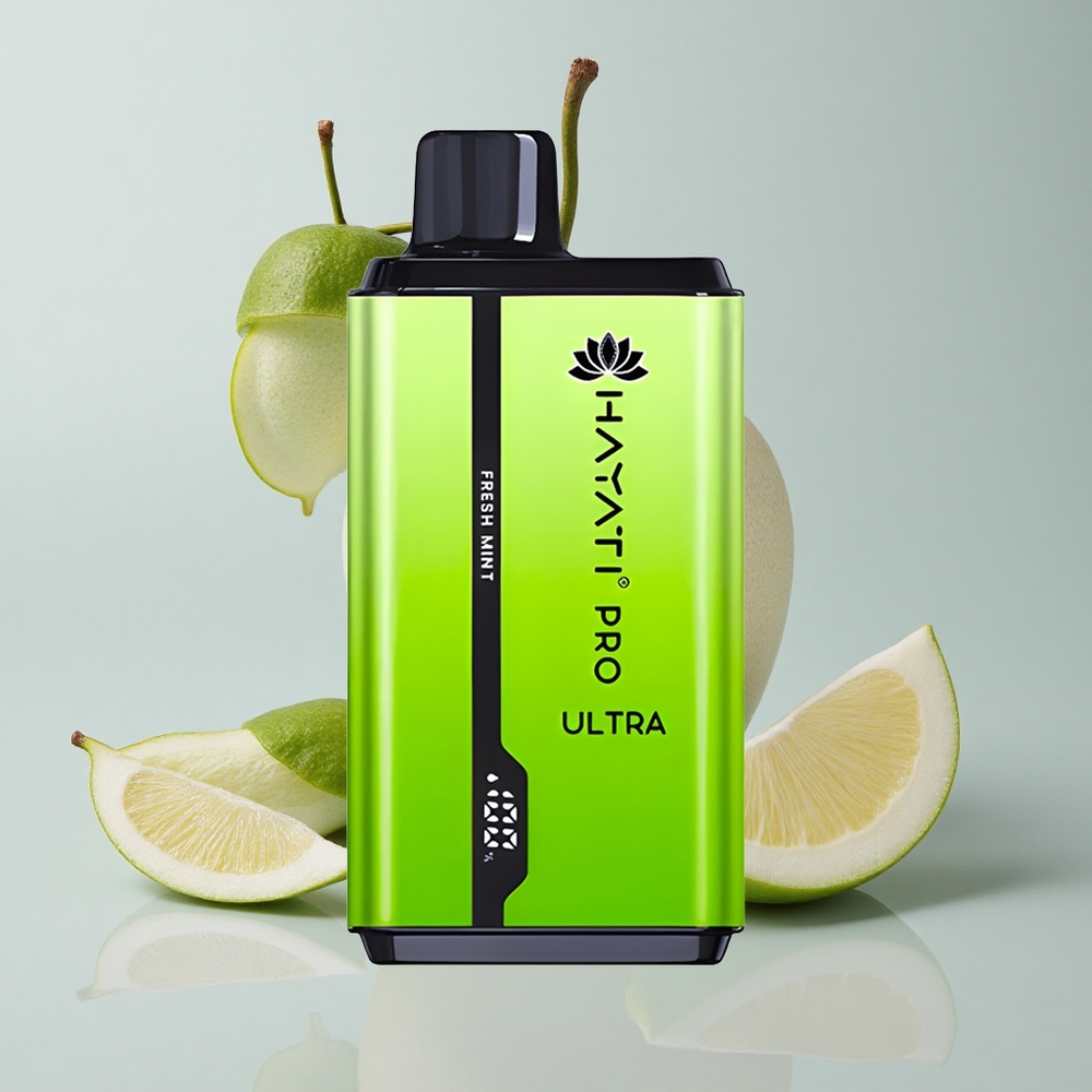 Hayati Pro Ultra 15000 Bocanadas Menta Fresca Disposable Vape