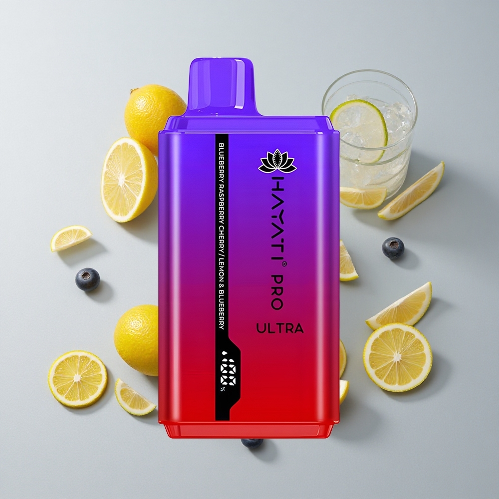 Hayati Pro Ultra 15000 Puffs Arándano Frambuesa Cereza