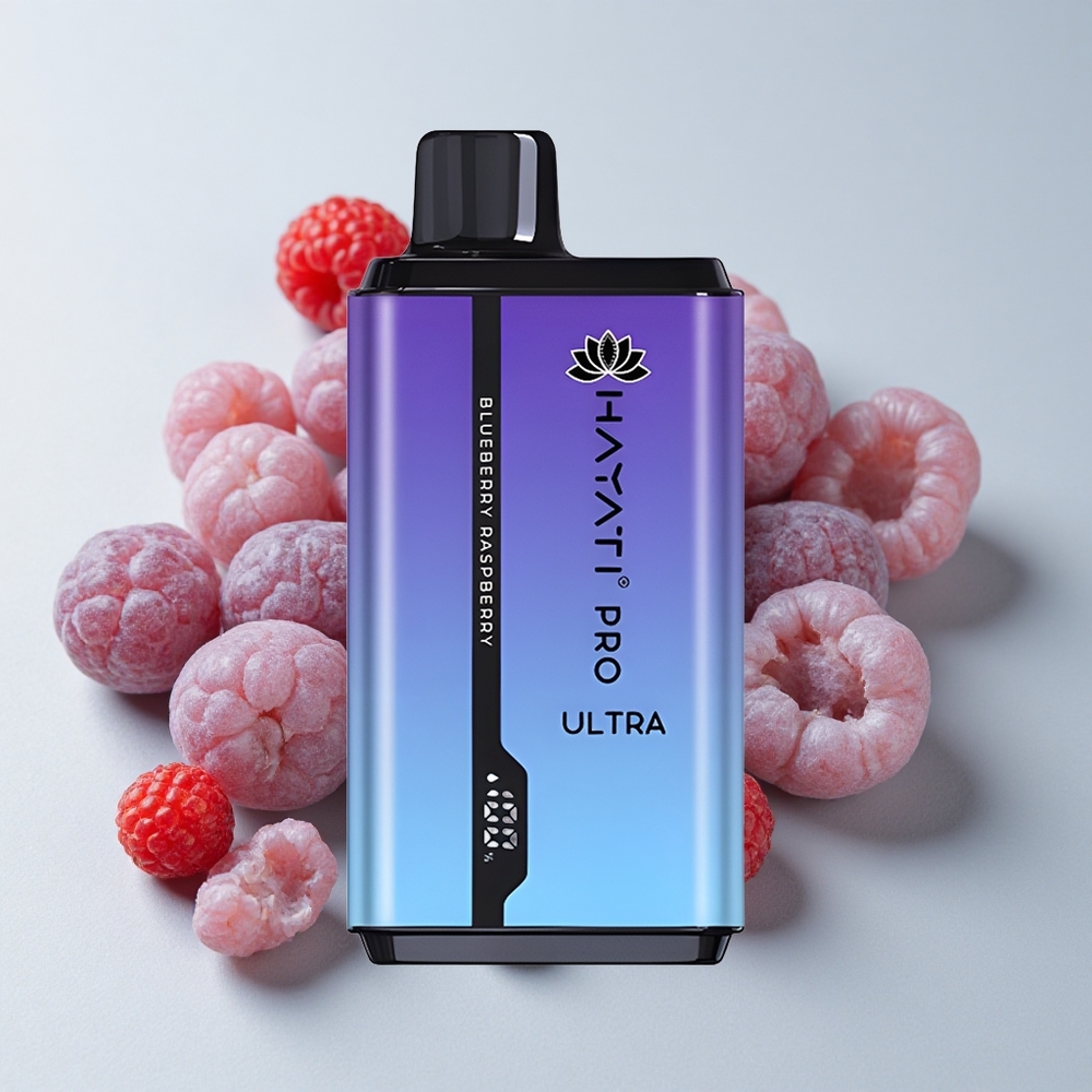 Hayati Pro Ultra 15000 Puffs Arándano Frambuesa Disposable Vape