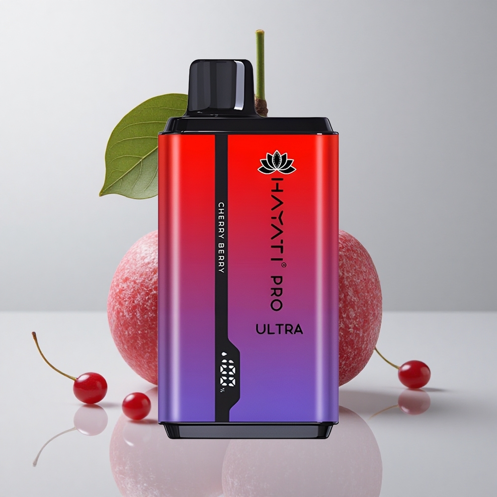 Hayati Pro Ultra 15000 Puffs Cereza y Baya
