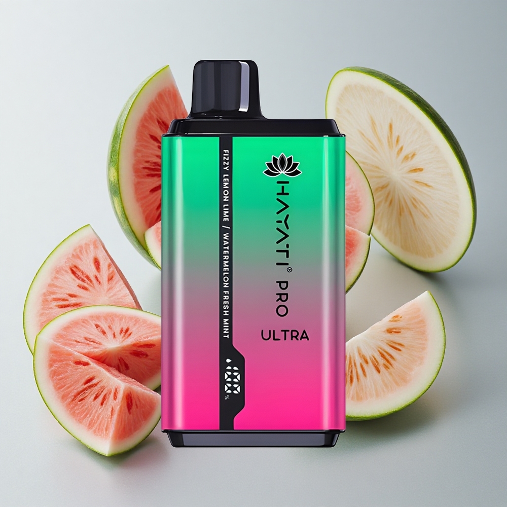 Hayati Pro Ultra 15000 Puffs Lima Limón Fizz 2x12ml 2% Nicotina