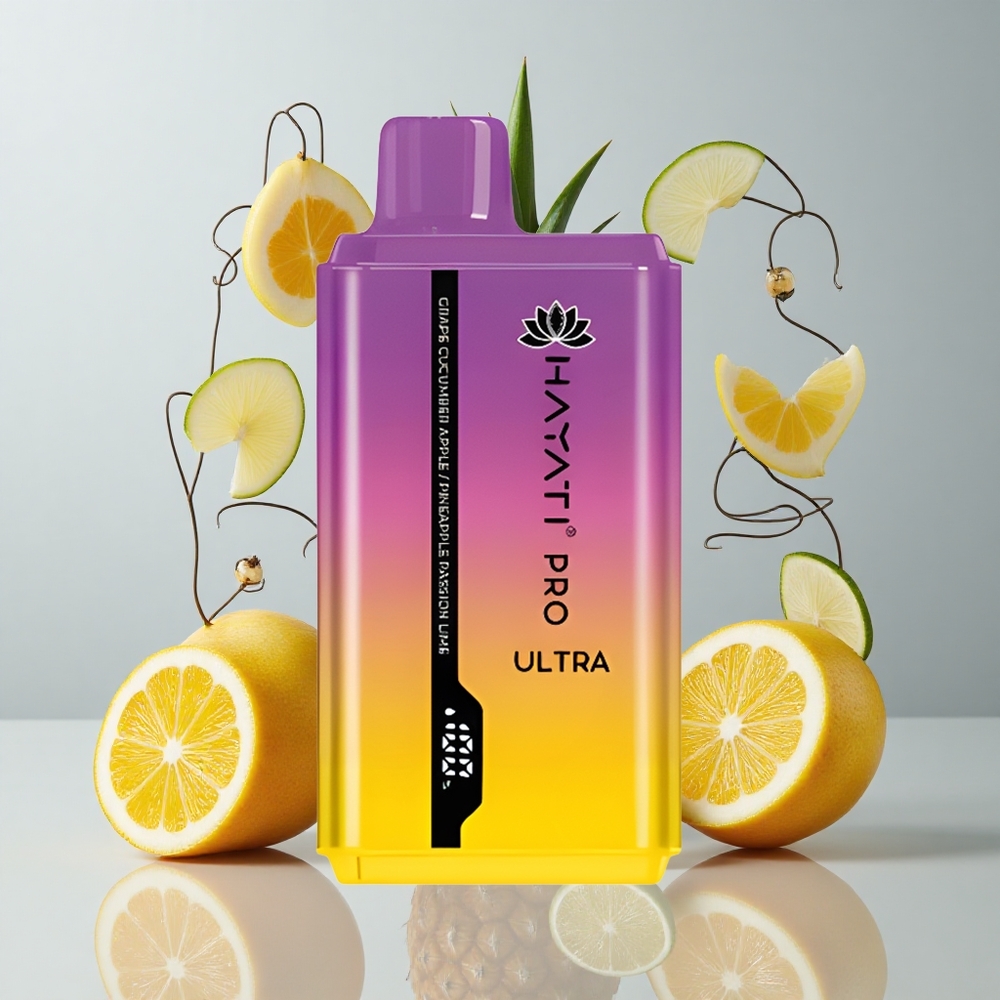 Hayati Pro Ultra 15000 Puffs Uva Pepino Manzana
