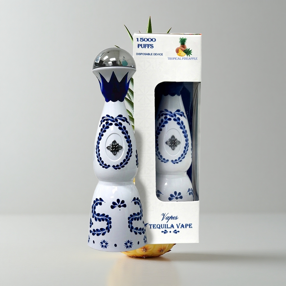 HUMO Azul 15000 Bocadillos Piña Tropical Recargable USB-C