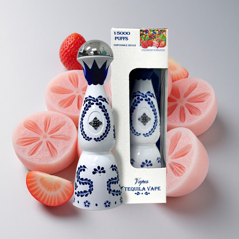 HUMO Azul 15000 Puffs Fresa Chicle 20mL 5% Nicotina