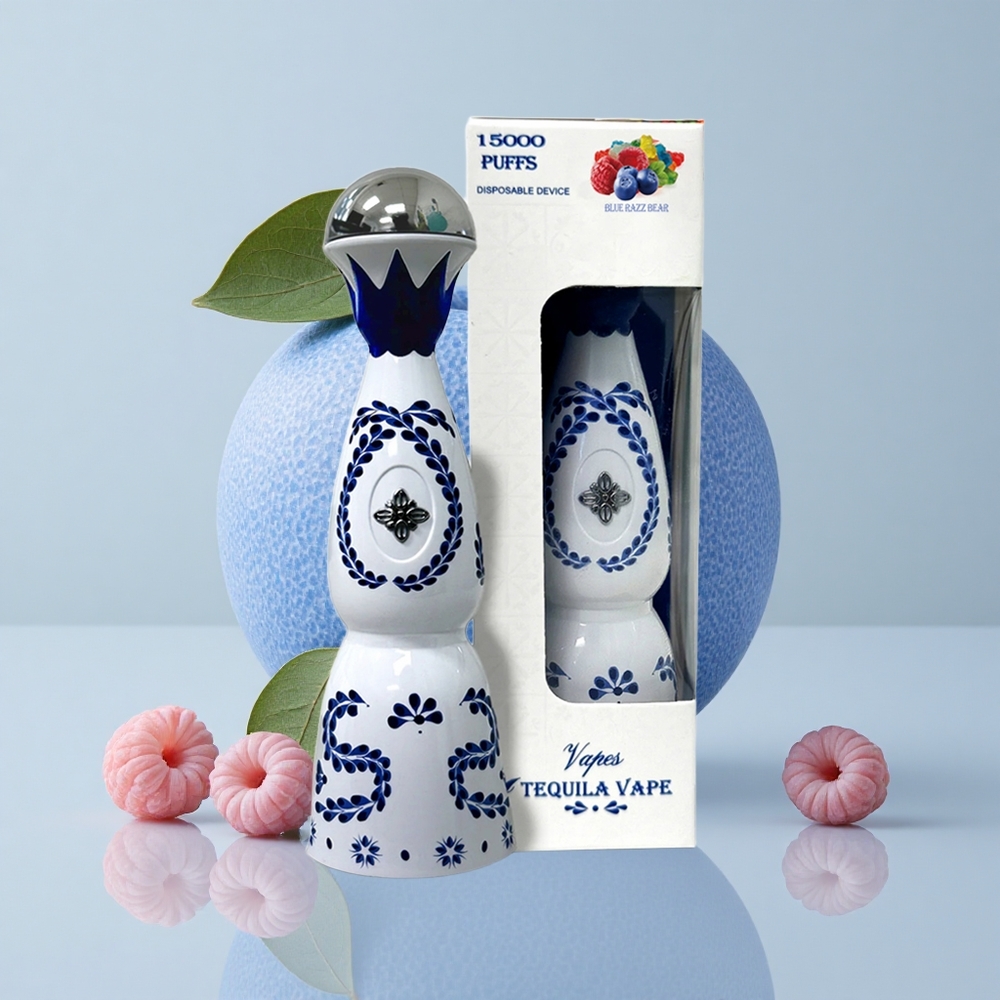HUMO Azul 15000 Puffs Vapeable Osito Azul Arándano 20mL Recargable