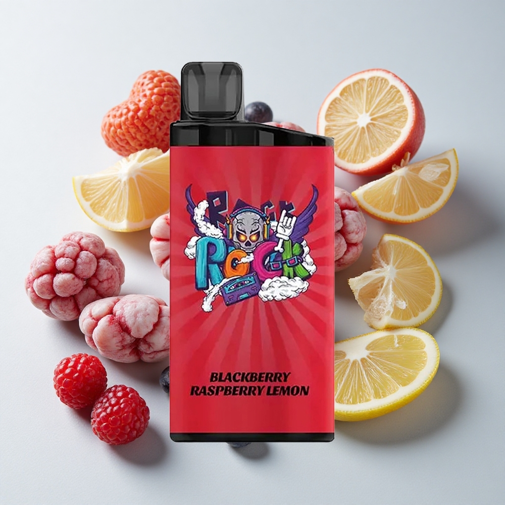 IGET Bar 3500 Puffs Mora Frambuesa Limón PC+ALU 1400 mAh