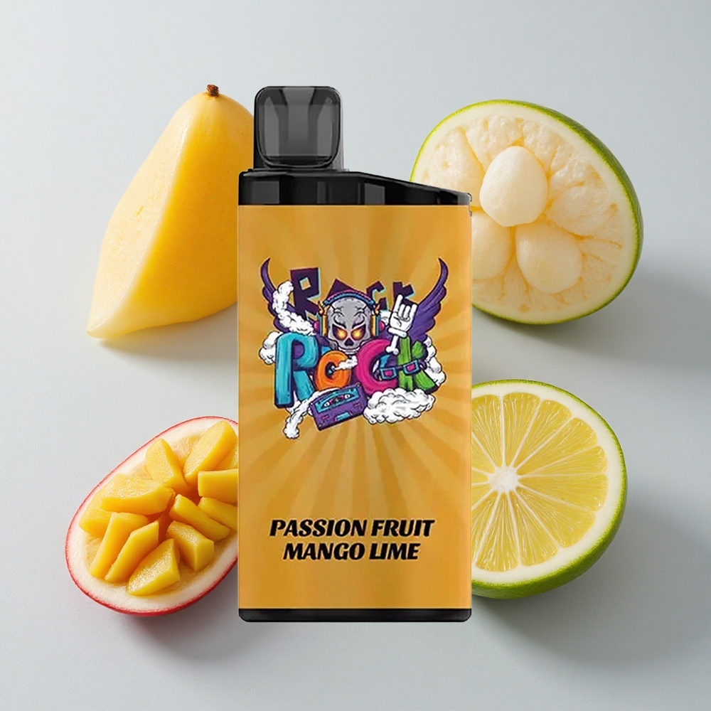 IGET Bar 3500 Puffs Vape Desechable Maracuyá Mango Lima PC+ALU