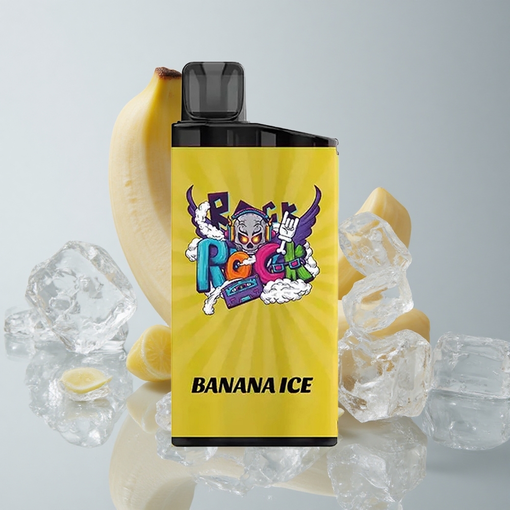 IGET Bar 3500 Puffs Vape Desechable Plátano Hielo 1400 mAh