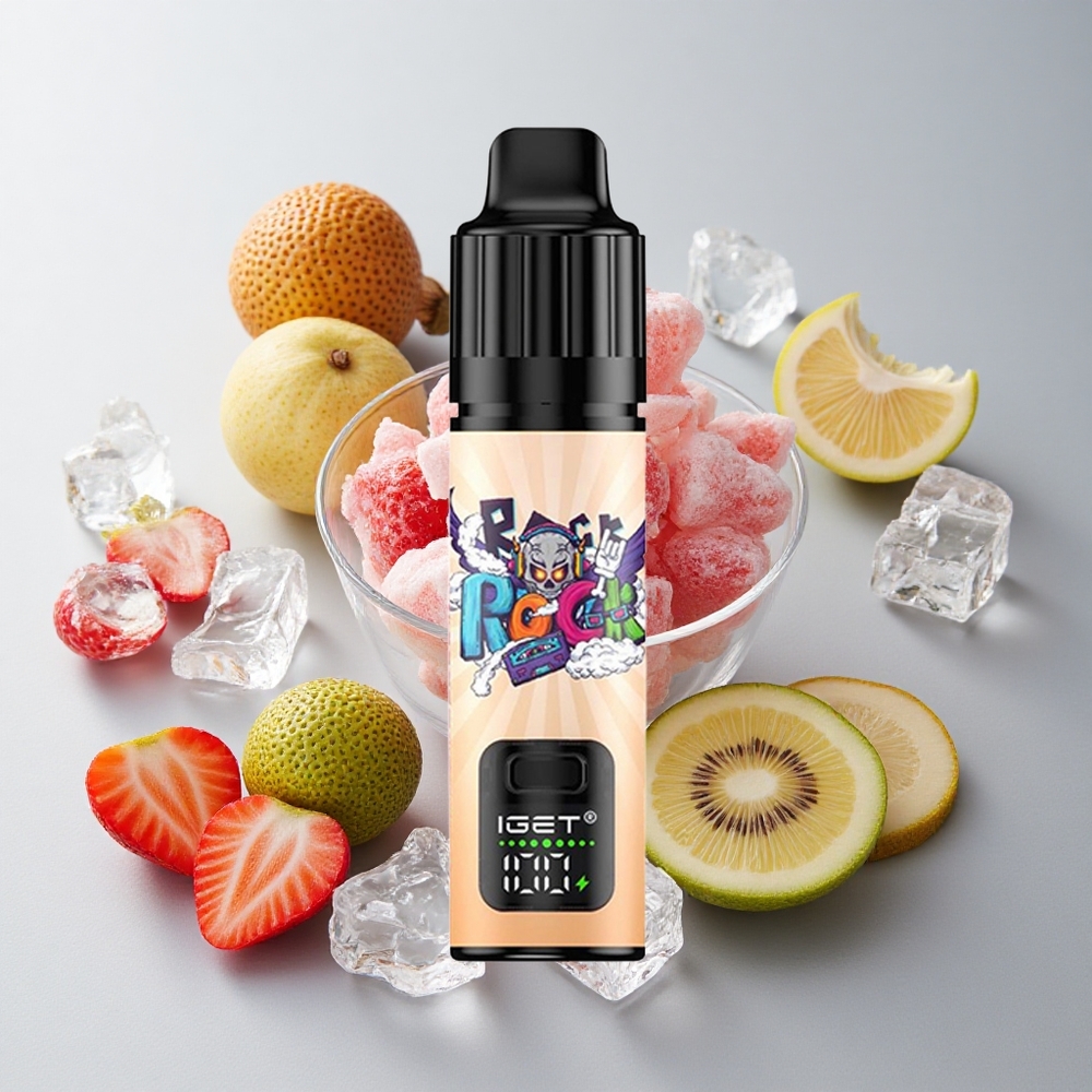 IGET BAR PLUS S3 POD 10000 Puffs Fresa Kiwi Hielo Recargable