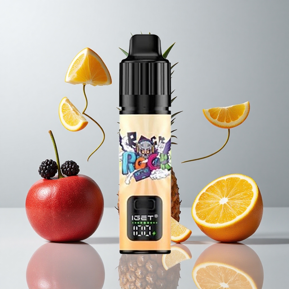 IGET BAR PLUS S3 POD 10000 Puffs Mora Piña Naranja 18ml 5%