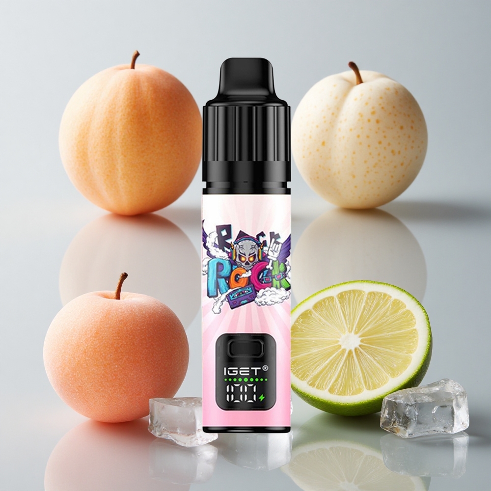 IGET BAR PLUS S3 POD 10000 Pufos Durazno Lichi Lima Helado 18ml
