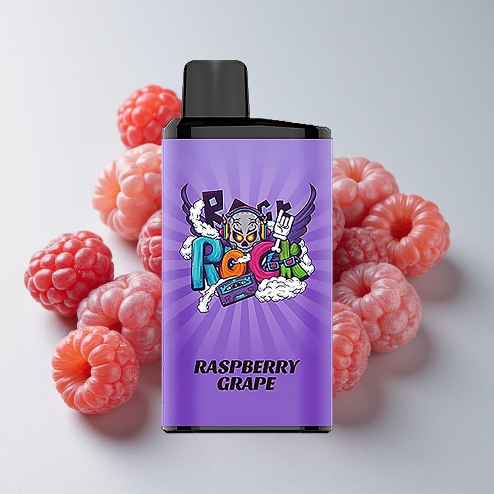 IGET Bar Pro 10000 Puffs Vape Desechable Frambuesa Uva 2000 mAh