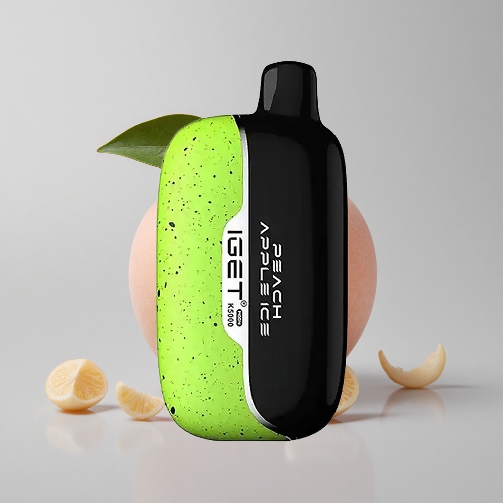 IGET Moon K5000 5000 Puffs Durazno Manzana PC 1.35 Ohm