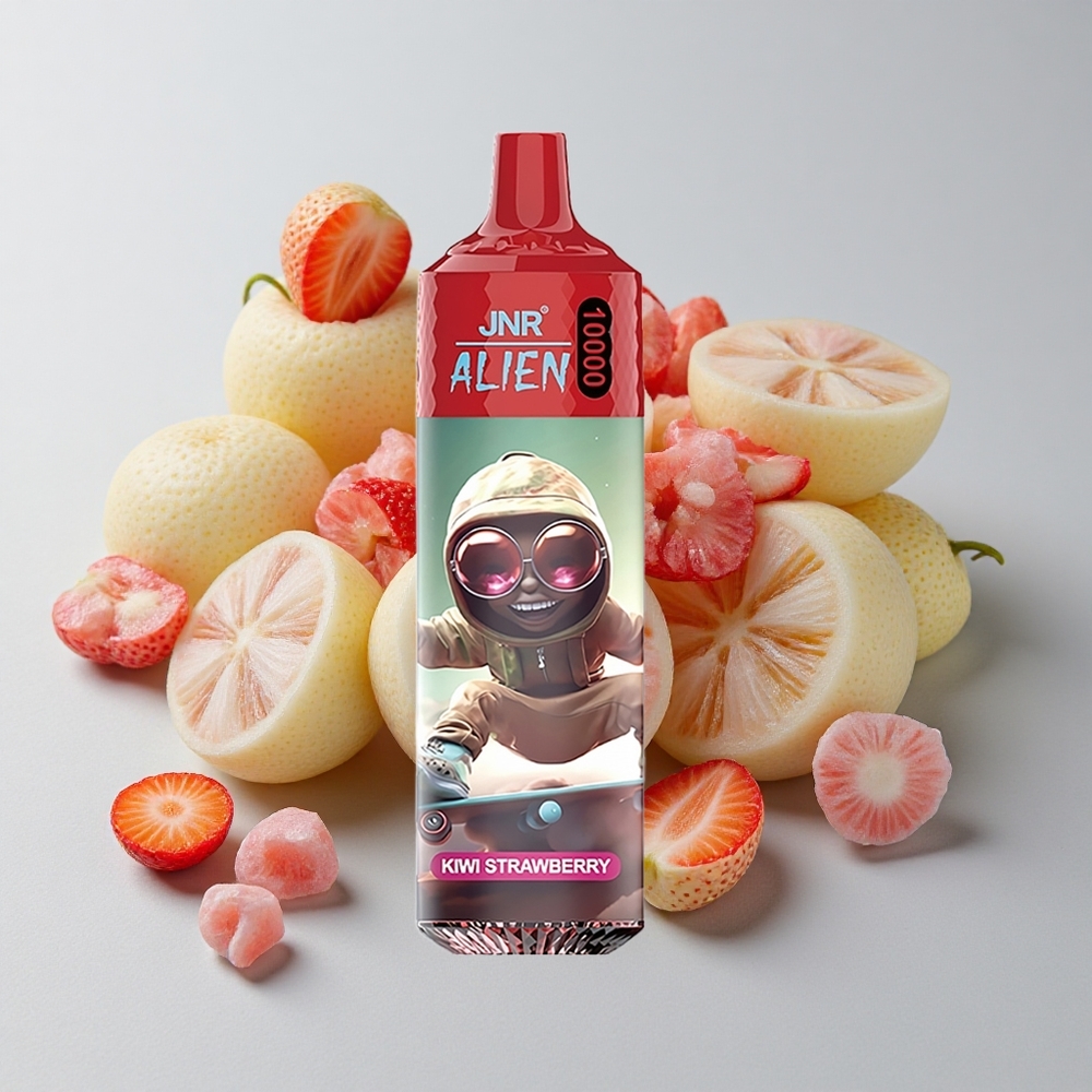 JNR Alien 10000 Bocadillos Fresa Kiwi Carga Tipo-C RGB