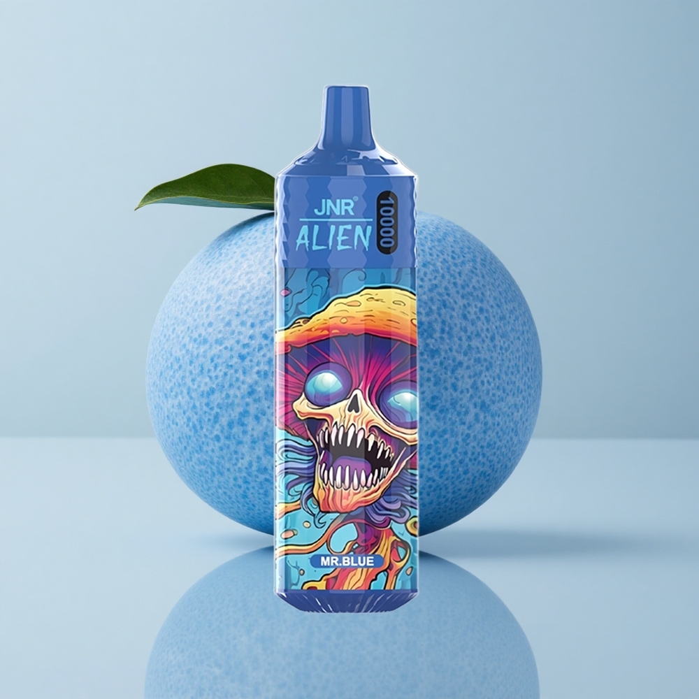 JNR Alien 10000 Puffs Azul Sr 850mAh 20ml Tipo-C RGB