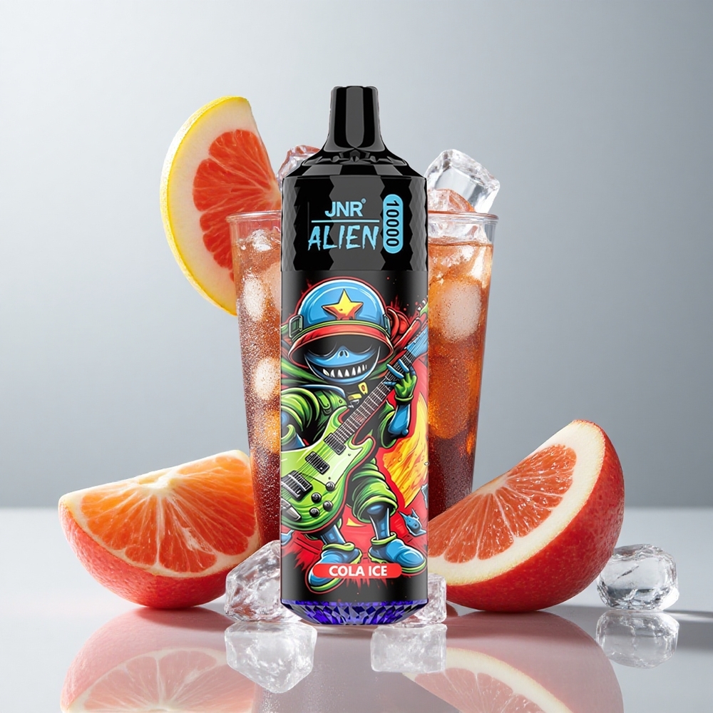 JNR Alien 10000 Puffs Cola Helada LED RGB Tipo-C
