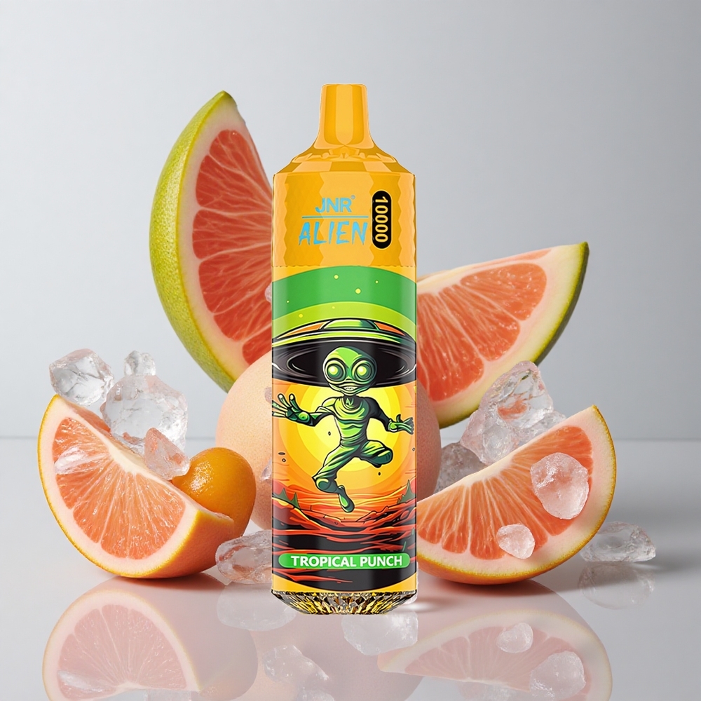 JNR Alien 10000 Puffs Ponche Tropical Batería 850mAh Tipo-C