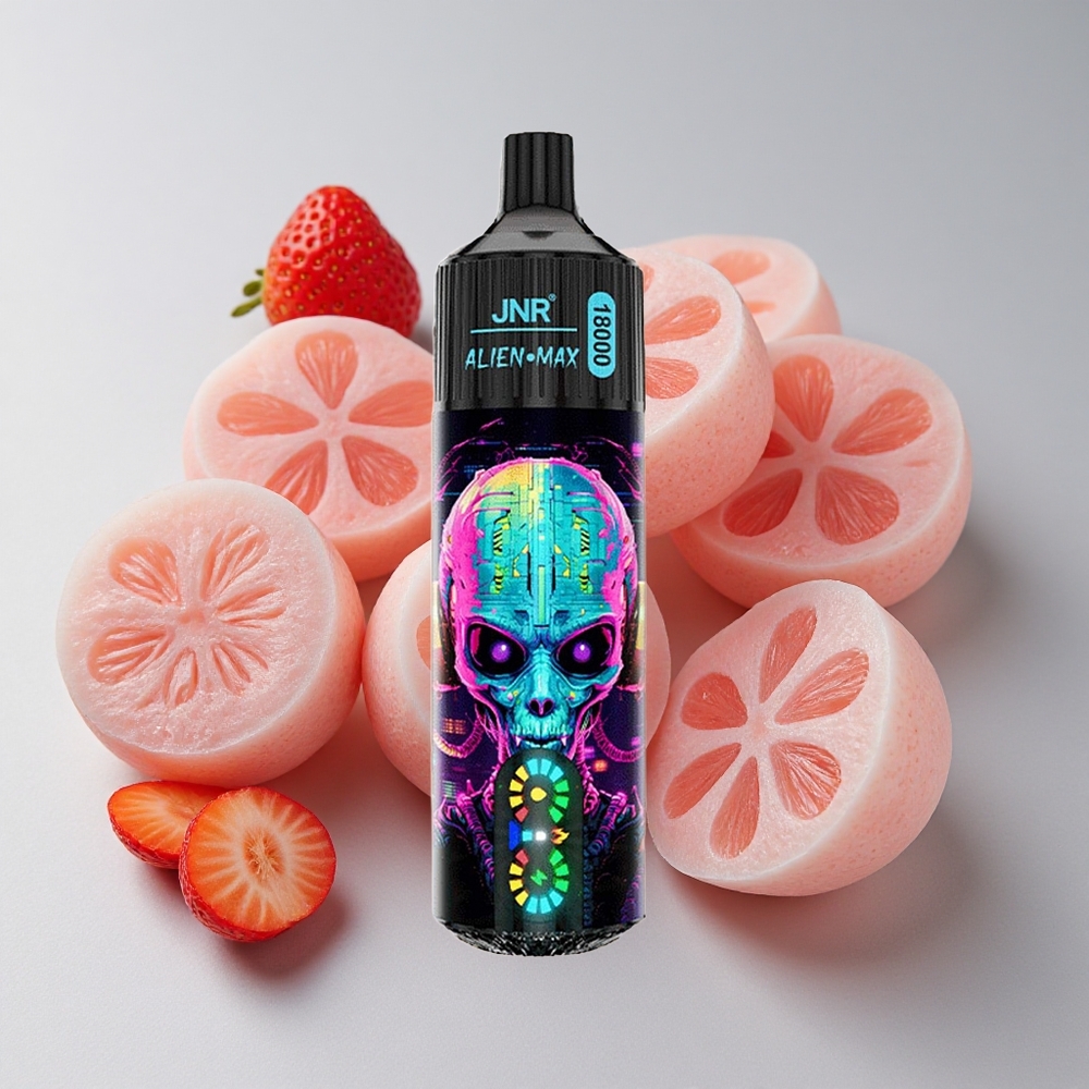 JNR Alien Max 18000 Chupadas Fresa Hubba Bubba Dual Malla y Dual Core
