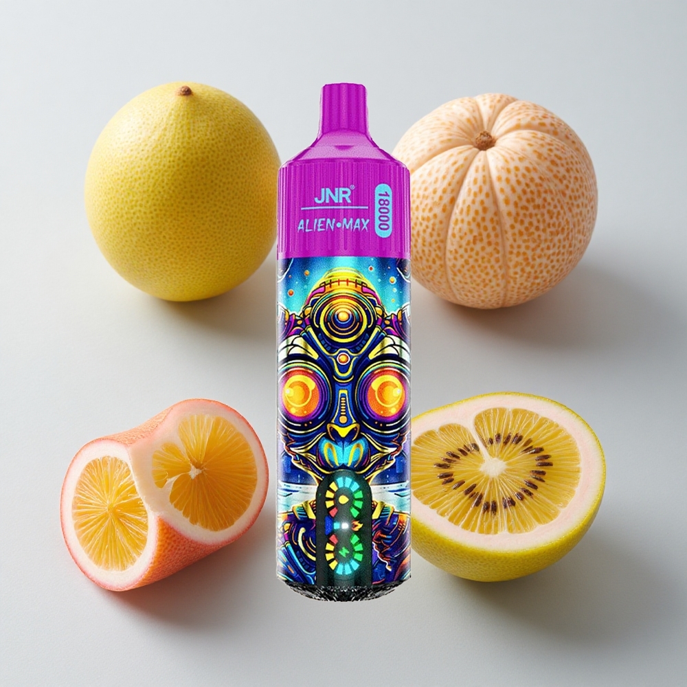 JNR Alien Max 18000 Chupadas Kiwi Maracuyá Guayaba Tipo-C Carga Rápida