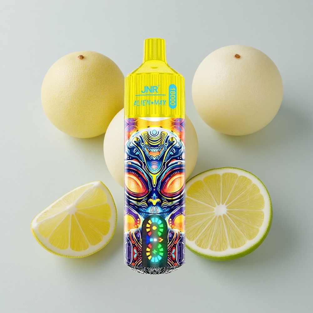 JNR Alien Max 18000 Chupadas Limón & Lima Pantalla LED Inteligente