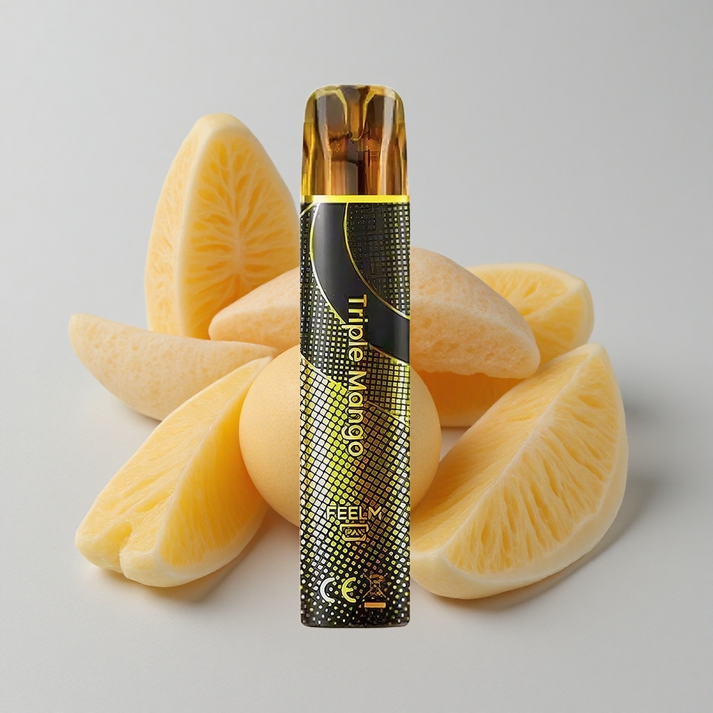 JNR Black&Golden 800 Bocanadas Vape Desechable Triple Mango 2ml 2%