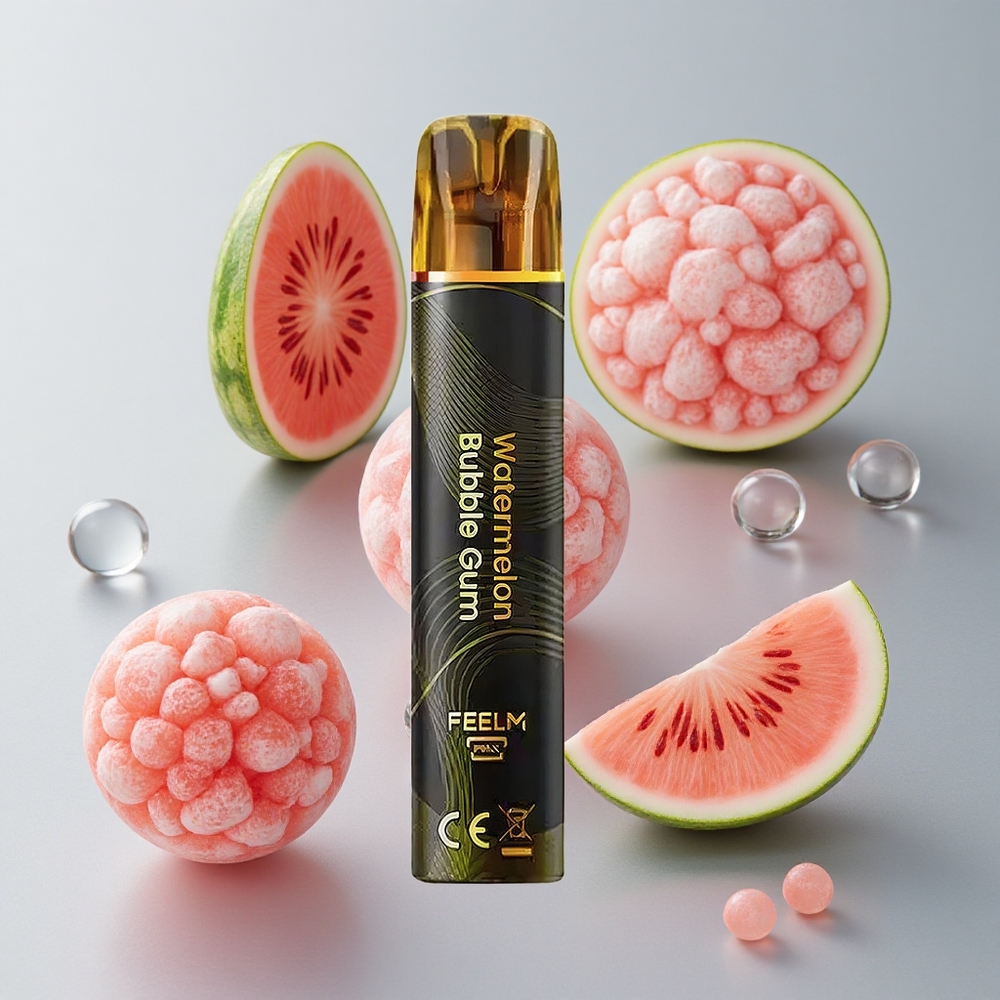 JNR Black&Golden 800 Puffs Chicle Sandía Desechable 2ml 2% Nicotina