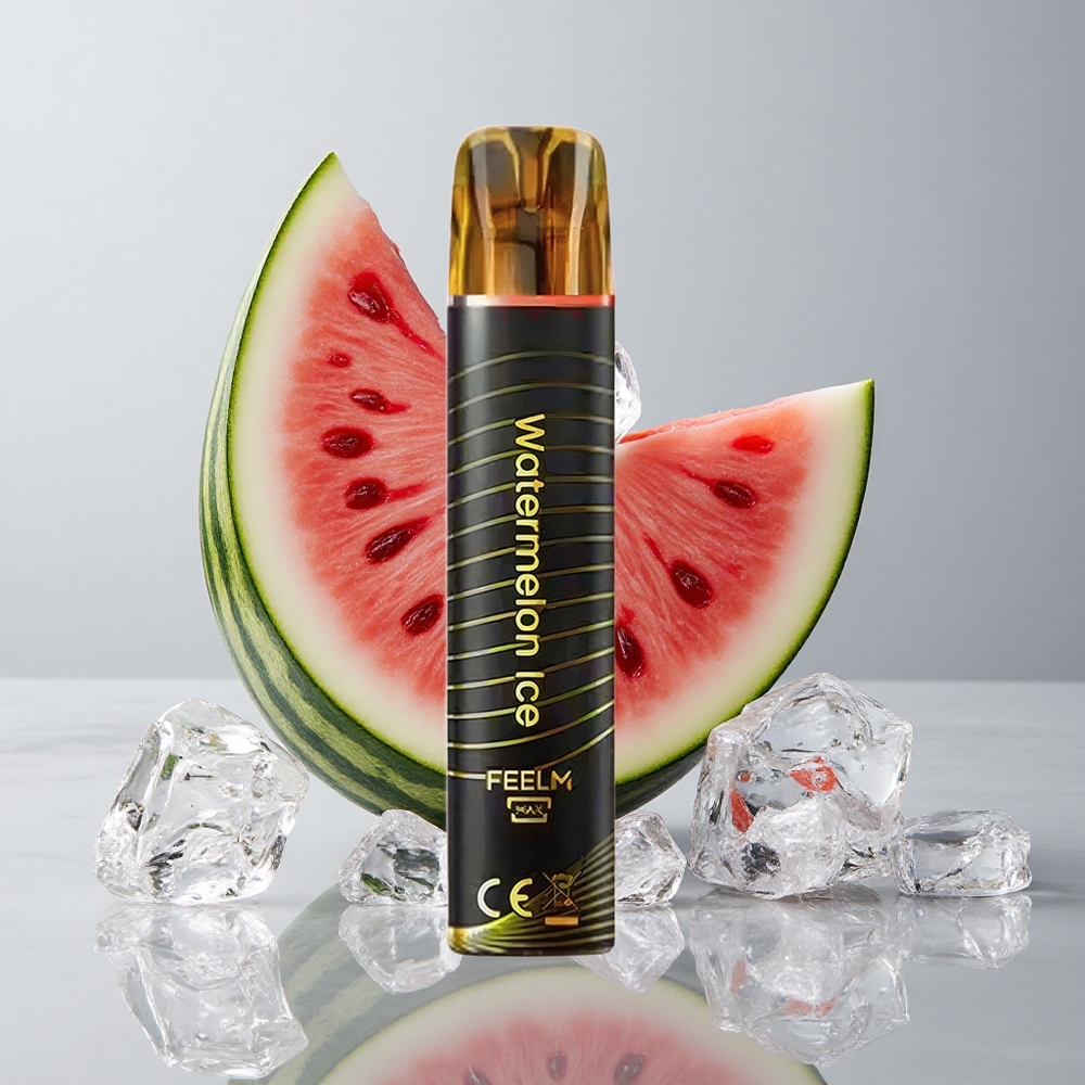 JNR Black&Golden 800 Puffs Vape Sandía Hielo 550mAh 2ml