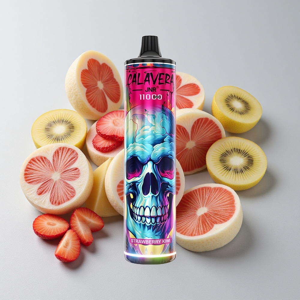 JNR Calavera 11000 Puffs Fresa Kiwi Tipo-C 850mAh