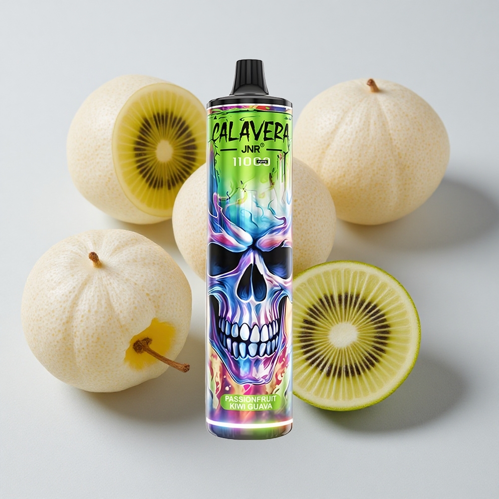 JNR Calavera 11000 Puffs Maracuyá Kiwi Guayaba Tipo-C 850mAh