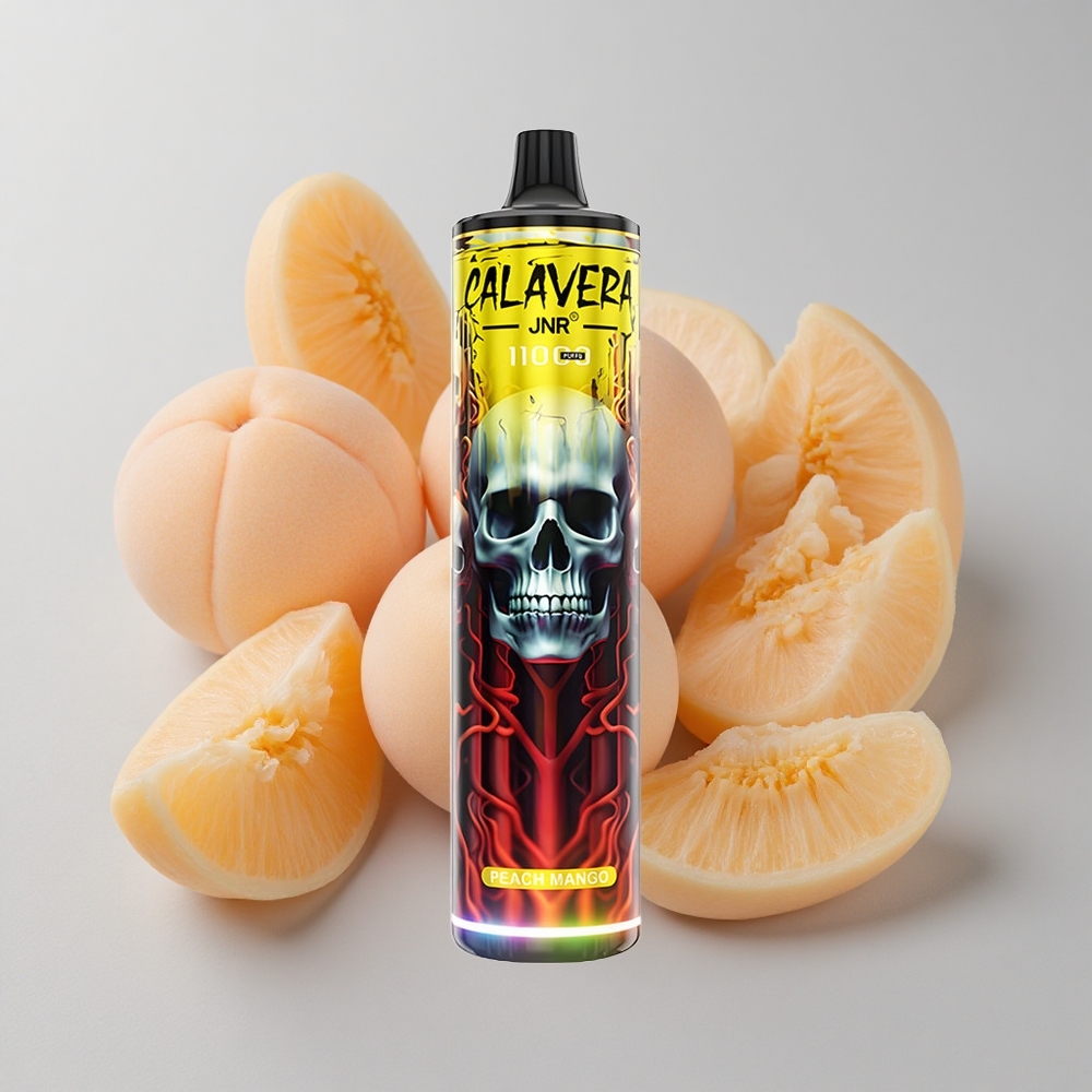 JNR Calavera 11000 Puffs Melocotón Mango 21ml 1.0ohm