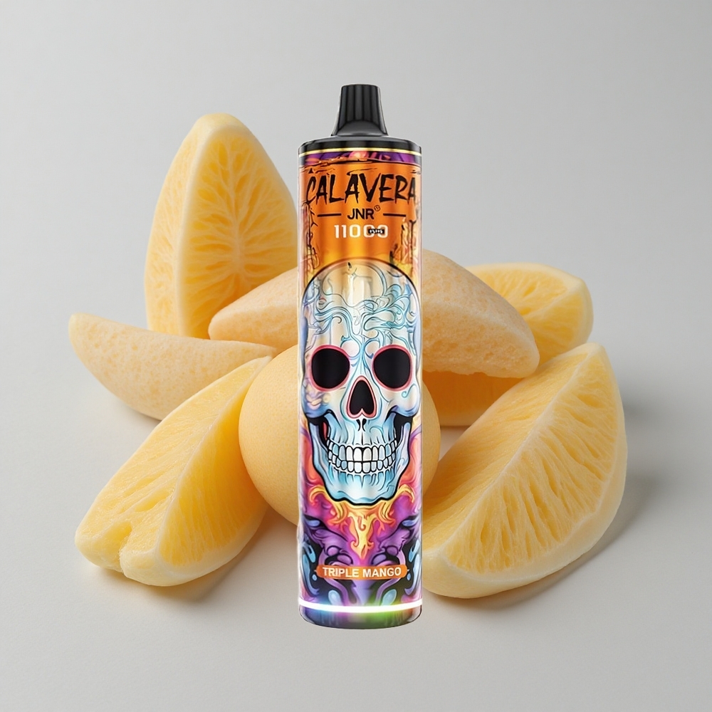 JNR Calavera 11000 Puffs Vape Triple Mango 21ml 0% 2% 5% Nicotina
