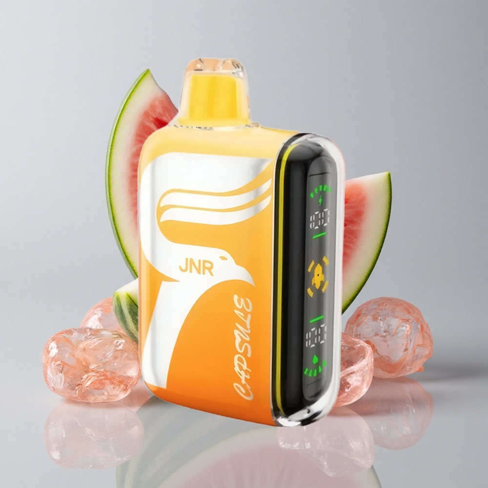 JNR Capsule 15000 Puffs Vape Desechable Sandía Lichi 20ml 2% 5% Nicotina