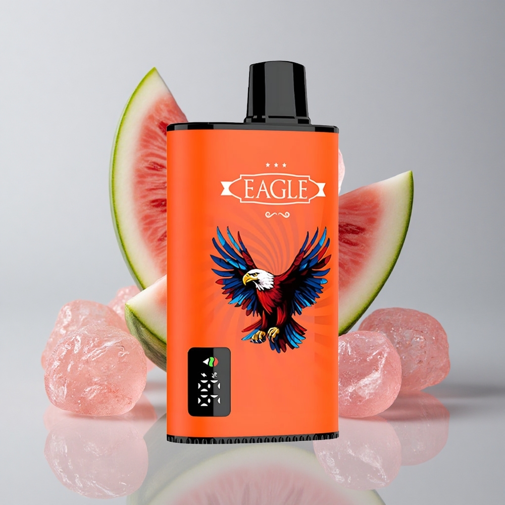 JNR EAGLE Smart 23000 Puffs Chicle Sandía Pantalla Digital 25ml