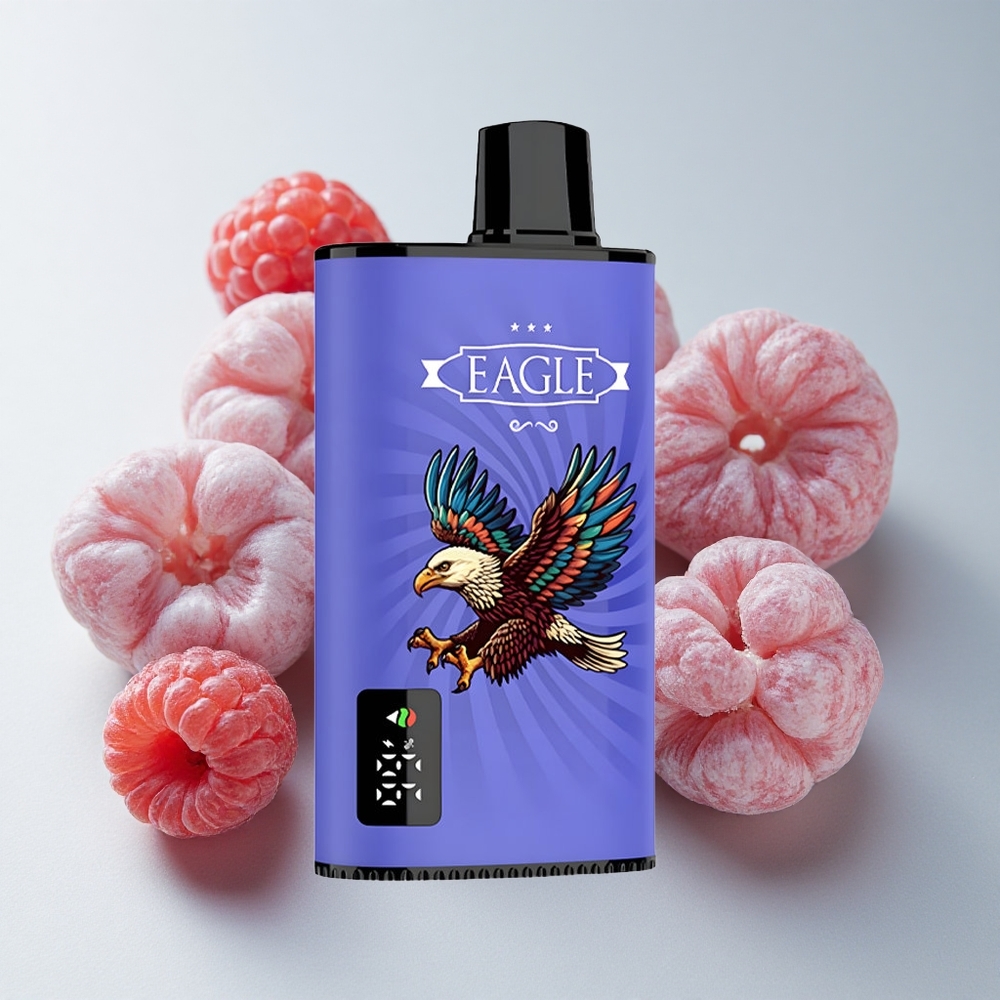 JNR EAGLE Smart 23000 Puffs Disposable Vape Arándano Frambuesa Cereza Pantalla Digital 1.0ohm