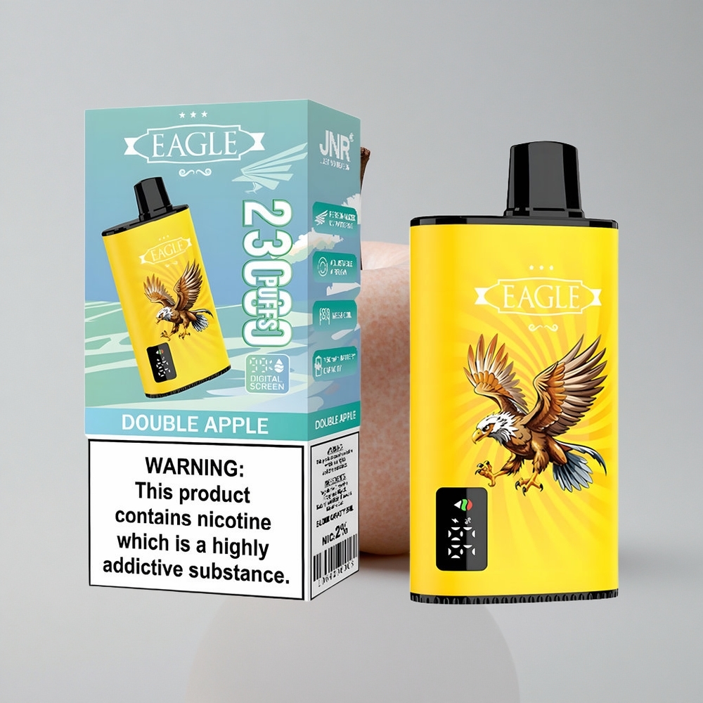 JNR EAGLE Smart 23000 Puffs Doble Manzana Pantalla Digital 25ml