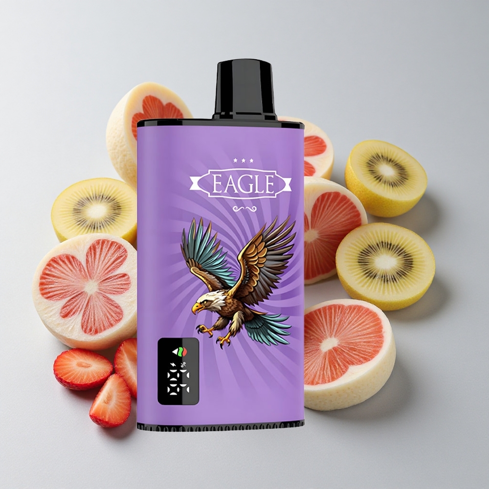 JNR EAGLE Smart 23000 Puffs Fresa Kiwi Pantalla Digital Tipo-C