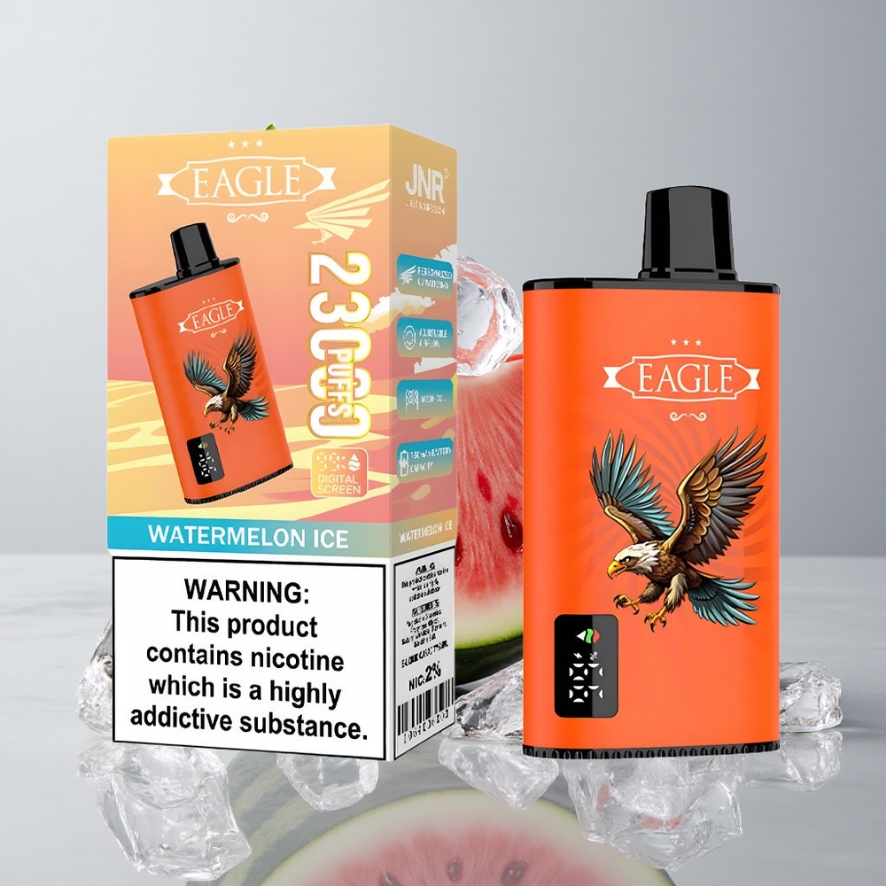 JNR EAGLE Smart 23000 Puffs Vape Sandía Hielo Pantalla Digital 25ml